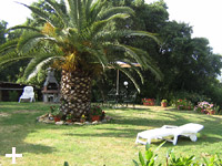 Apartments Le Querce on the island of Elba: private outside area, large garden, sea view