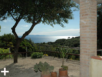 Ferienwohnungen Le Querce Insel Elba: grosser Garten, Meeresblick und mitten im Grnen